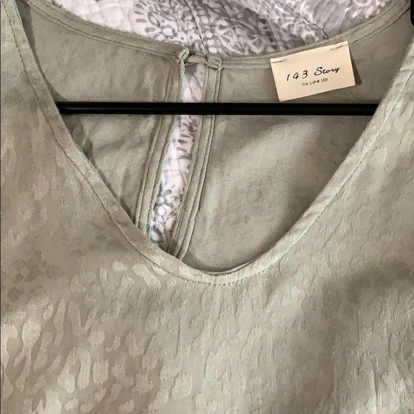 143 Story by Line Up Sage Leopard Dress - Picture 3 of 8